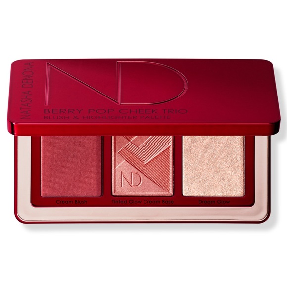 🎨 NATASHA DENONA | BERRY POP CHEEK TRIO PALETTE - Picture 6 of 10